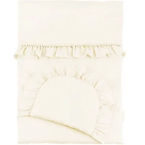 Boho newborn bäddset med kudde och täcke vagga, Cotton & Sweets