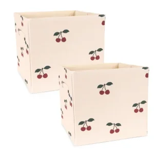 Konges Sløjd, förvaringsbox 2-pack Cherry