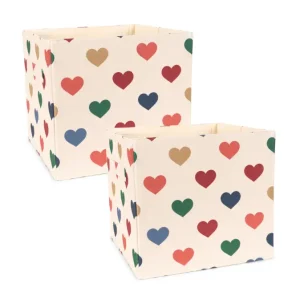 Konges Sløjd, förvaringsbox 2-pack Coeur Colore